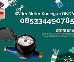 Meteran Air 12 Merek ONDA (Water Meter) Kota Tidore Kepulauan