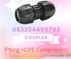 Fitting HDPE Compression Coupler 3/4" Kabupaten Dompu