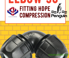 Fitting HDPE Compression Elbow 90° 2" Kabupaten Lombok Tengah