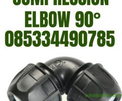 Fitting HDPE Compression Elbow 90° 2-1/2" Kabupaten Lombok Timur