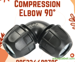 Fitting HDPE Compression Elbow 90° 3" Kabupaten Lombok Utara