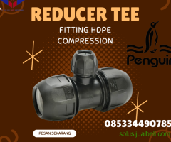 Fitting HDPE Compression Reducer Tee 40mmx 25m Kabupaten Bima