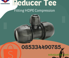 Fitting HDPE Compression Reducer Tee 40mmx 32m Kabupaten Dompu