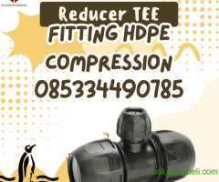 Fitting HDPE Compression Reducer Tee 50mmx 25m Kabupaten Lombok Tengah