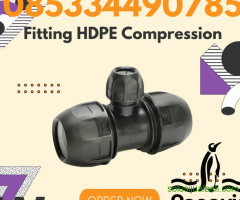 Fitting HDPE Compression Reducer Tee 63mmx 40mm Kota Bima