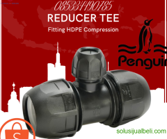 Fitting HDPE Compression Reducer Tee 75mmx 50mm Kabupaten Bima
