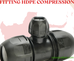 Fitting HDPE Compression Reducer Tee 110mmx 63mm Kabupaten Lombok Timur