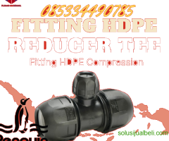 Fitting HDPE Compression Reducer Tee 110mmx 90mm Kabupaten Sumbawa