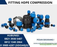 Jual Aksesoris/Fitting Pipa HDPE Compression Kabupaten Sukoharjo Jawa Tengah - Gambar 2
