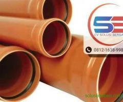 Distributor Pipa AIr Limbah Upvc Warna Orange Ukuran 3 Inch Termurah Dan Terlengkap - Gambar 3