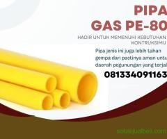 Pipa GAS PE-80