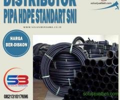 Pipa HDPE ukuran 4" Inch (110mm) SDR 17 PN 10