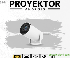 Proyektor Android HD, Resolusi Tampilan Video Hingga 4K