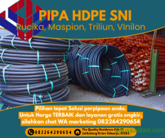 Pipa HDPE SNI Murah Baubau Sulawesi Tenggara