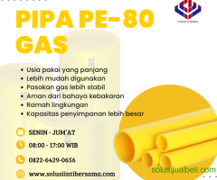 Distributor Pipa PE-80 Gas Kabupaten Probolinggo