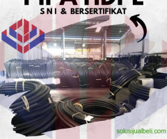 Pipa HDPE SNI PN 10 PN 16 Murah Situbando Probolinngo Lumajang Banyuwangi - Gambar 2